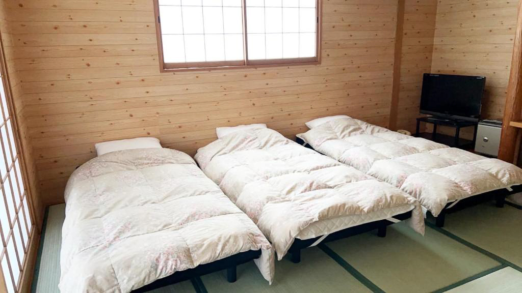 日光いろはの寝室