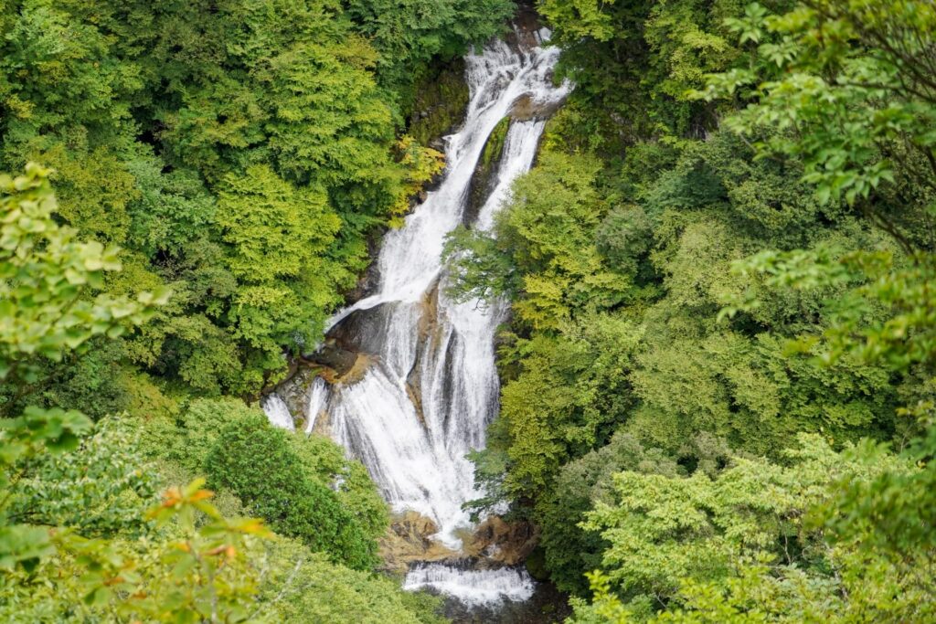 霧降の滝観瀑台